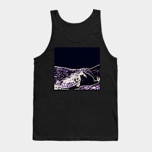 Neon Moon Landing Tank Top